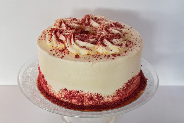 mini redvelvet cake (4 personen)