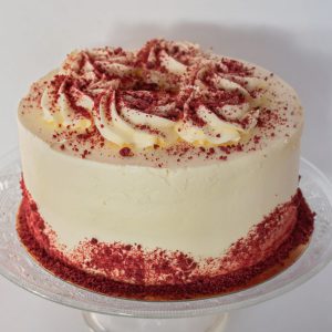 mini redvelvet cake (4 personen)