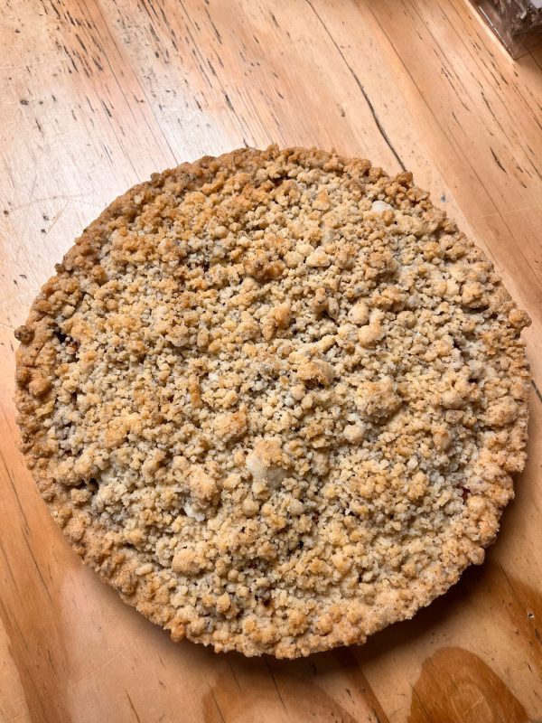 Vegan appelkruimel