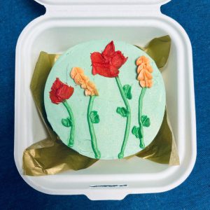 flower bento cake