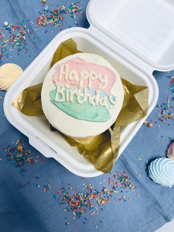 Happy birthday bento cake