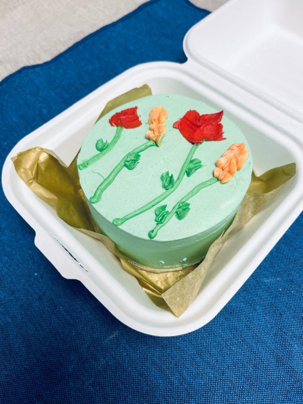 flower bento cake - Afbeelding 3