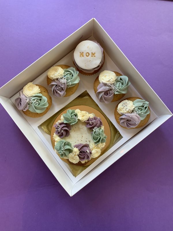Bento en cupcake box