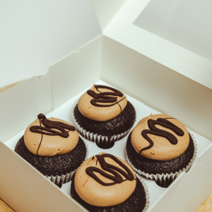 chocolade nutella cupcakes