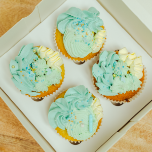 Blue cupcakes