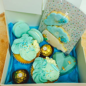 Babyshower gift box boy