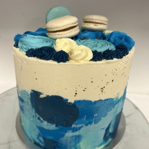 Watercolor cake