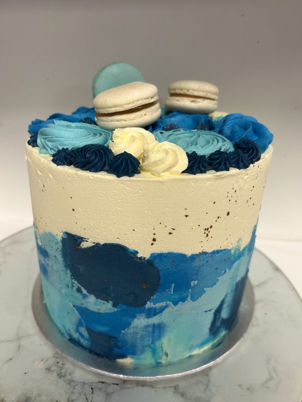 Watercolor cake