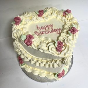 heart shape cake