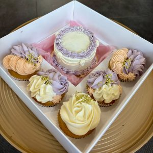 Bento en cupcake box mom