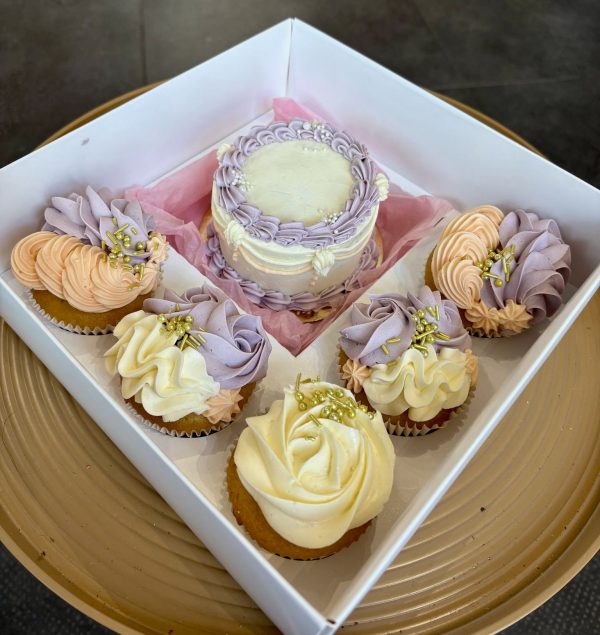 Bento en cupcake box mom